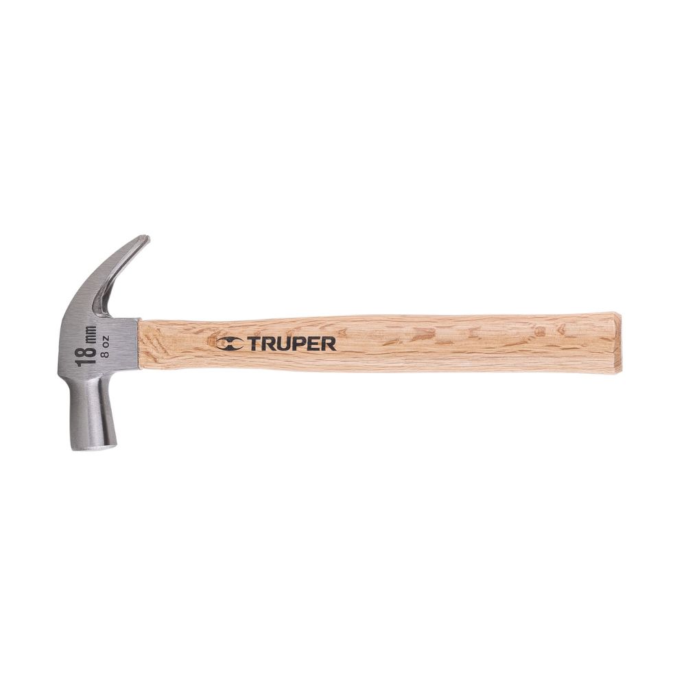 Martillo 18 mm Truper 10554, 8 oz mango de madera