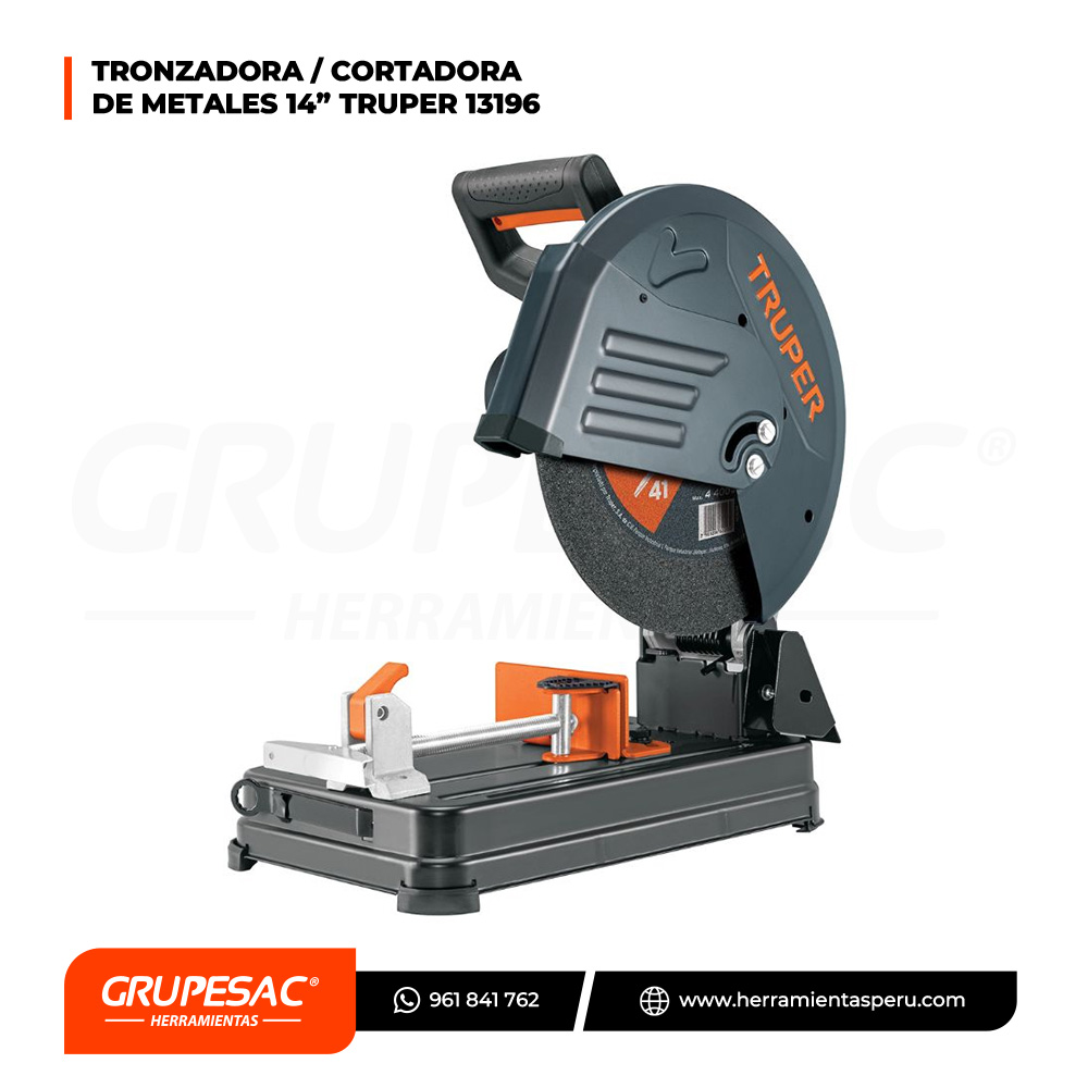 Tronzadora Cortadora de metales 14 Truper 13196