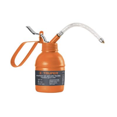 Aceitera de 180 ml (6 oz) con aplicador flexible, Truper 14870