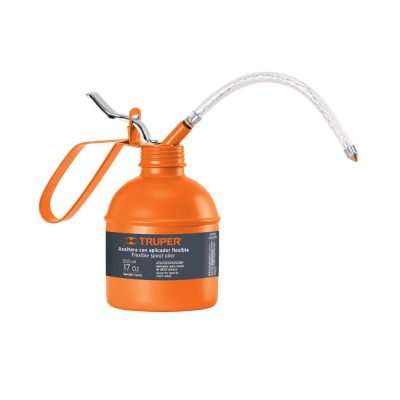 Aceitera de 500 ml (17 oz) con Aplicador Flexible, Truper 14874