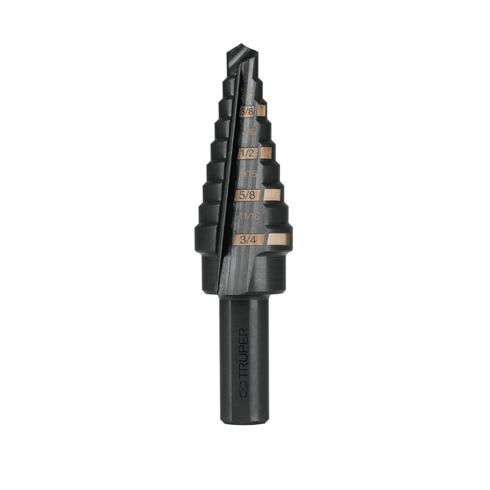 Broca escalonada 1/4″ a 3/4″ Truper 12123
