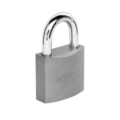 Candado de Hierro 32 mm Hermex 43791, arco normal