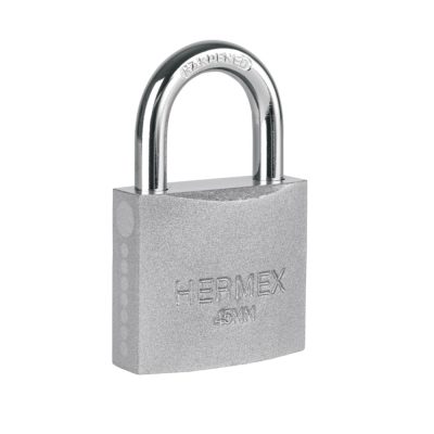 Candado de Hierro 45 mm Hermex 43316, arco normal