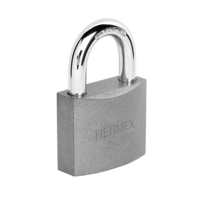 Candado de Hierro 50 mm Hermex 43317, arco normal