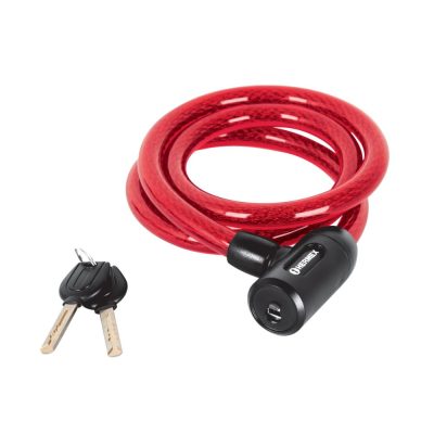 Candado de cable con llave Hermex 43920