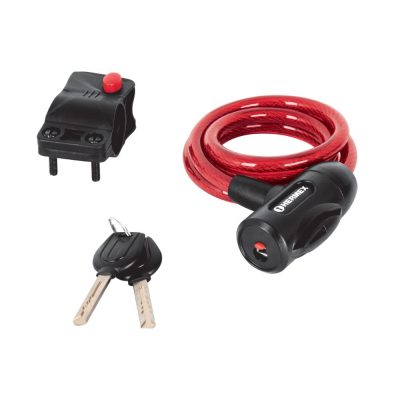 Candado de cable con llave Hermex 43923
