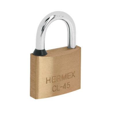 Candado de latón 45 mm Hermex 43429