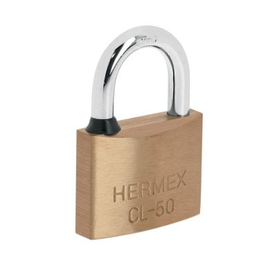Candado de latón 50 mm Hermex 43430
