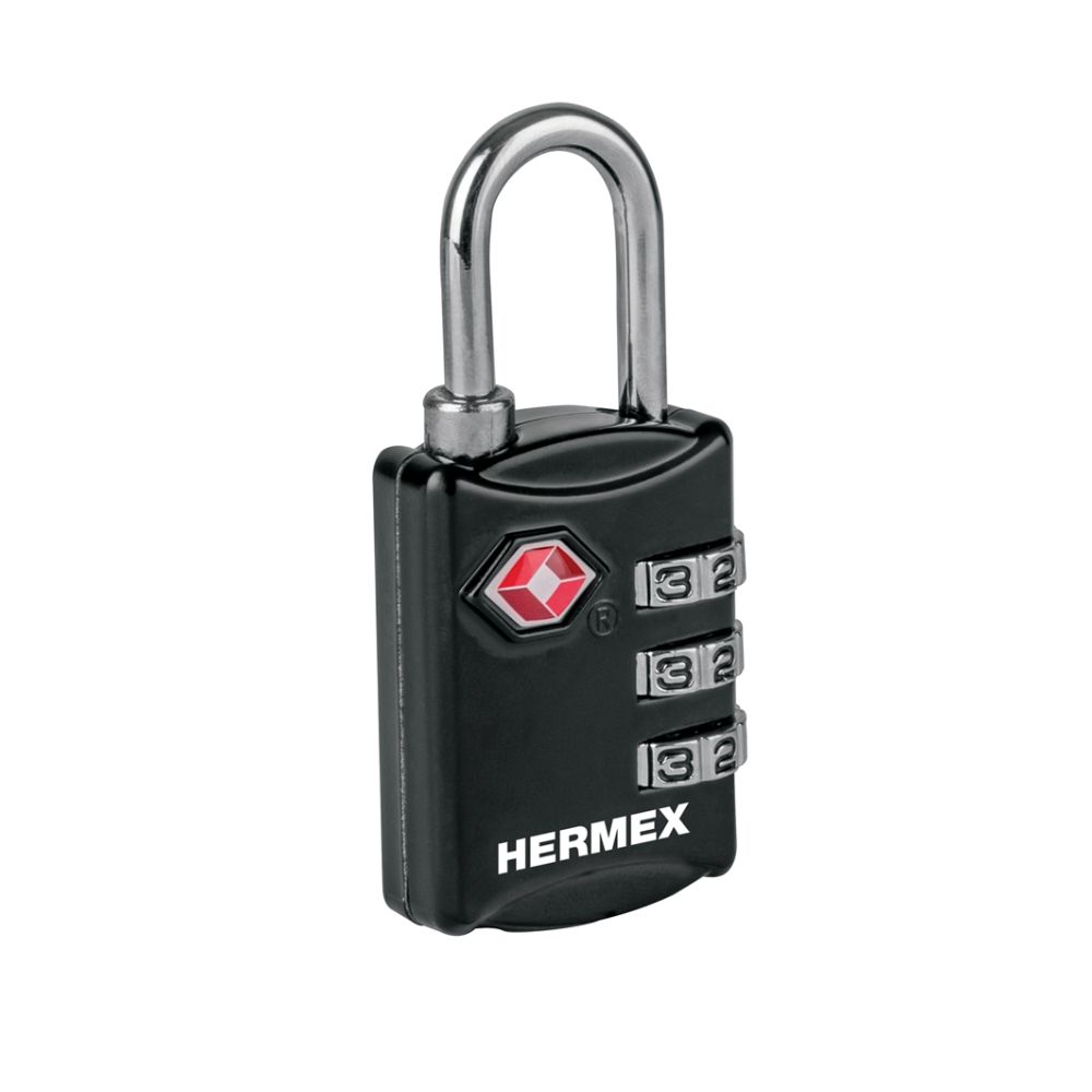 Candado maletero de combinación TSA Hermex 46291