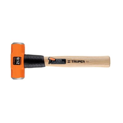 Comba Octagonal 2.5 Libras Truper 17045, mango de madera