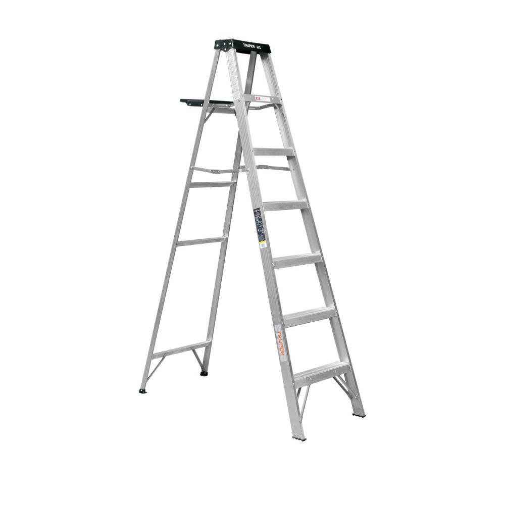 Escalera Truper 10437 tipo tijera 6 peldaños 150 kg