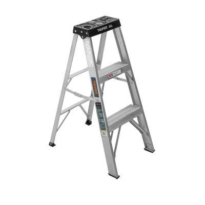 Escalera Truper 16740 tipo tijera 2 peldaños 150 kg