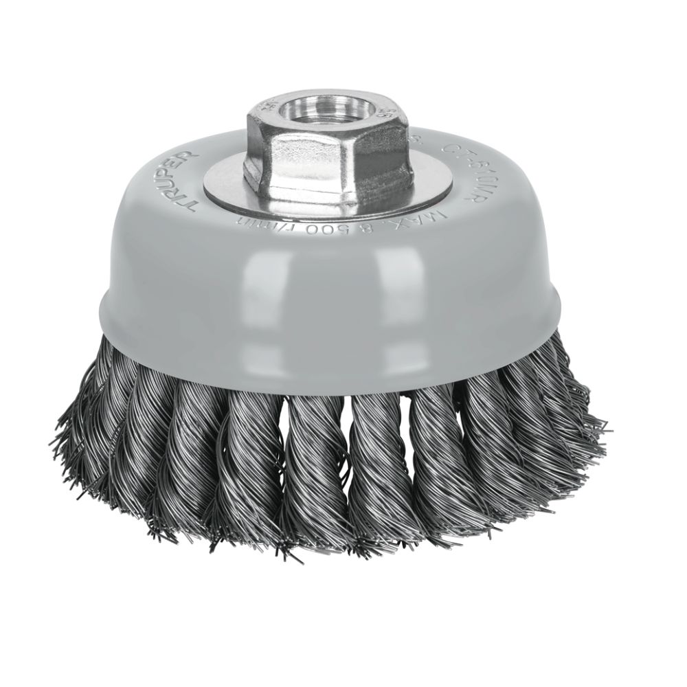 Escobilla tipo copa 4″ Truper 100852