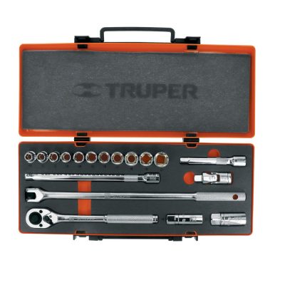 Juego Herramientas de 18 piezas mm Truper 13936