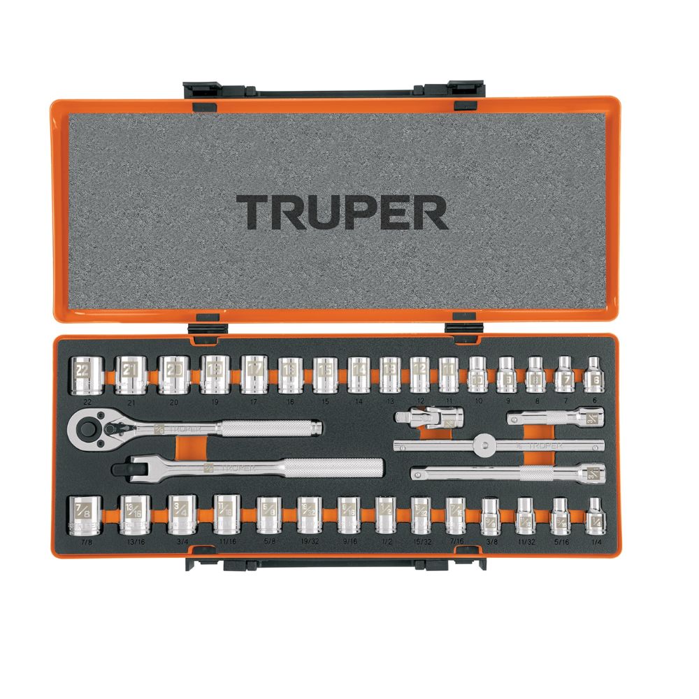 Juego Herramientas de 36 piezas mixto Truper 13955