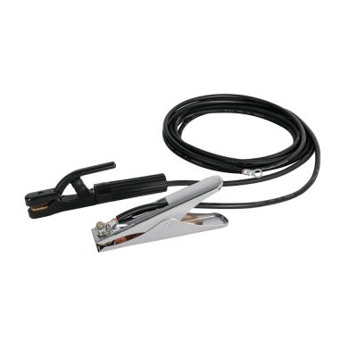 Juego de Cables con Tenazas para Tierra y Porta Electrodo Pretul 24349