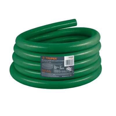 Manguera Rígida de Succión 3” x 30m Truper 101040