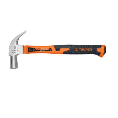 Martillo 27 mm Truper 10851, 16 oz mango de fibra de vidrio