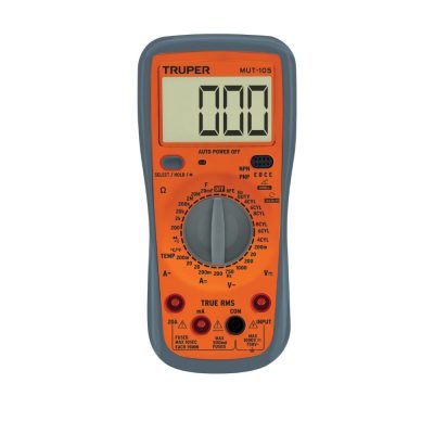 Multitesters Digital Truper 10403 mantenimiento automotriz