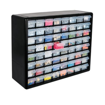 Organizador 20″ Truper 10895 con 64 compartimentos