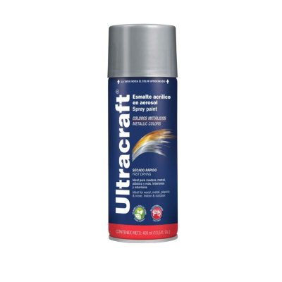 Pintura en Spray Cromo Ultracraft 40027