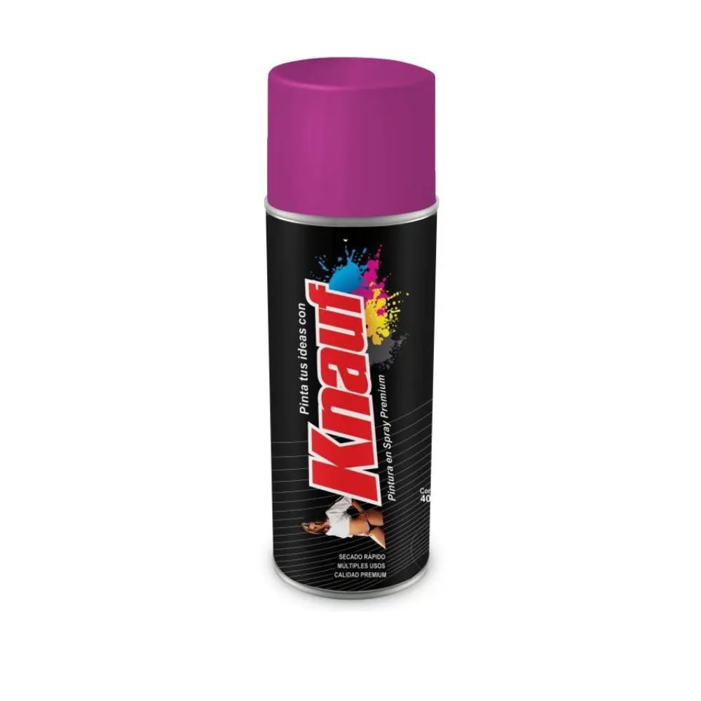 Pintura en Spray Fluorescente Violeta Knauf #1013