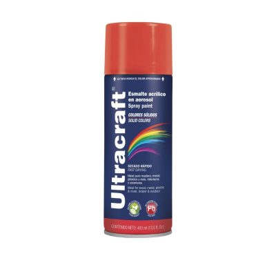 Pintura en Spray Rojo Brillante Ultracraft 40024