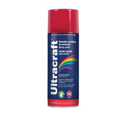Pintura en Spray Rojo Fuego Ultracraft 40031