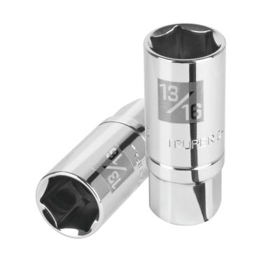 Dado largo para bujía de 13/16", 6 puntas, cuadro 1/2" 13366 Truper